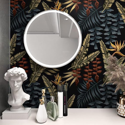 WESTICK Tropical Floral Peel & Stick Wallpaper